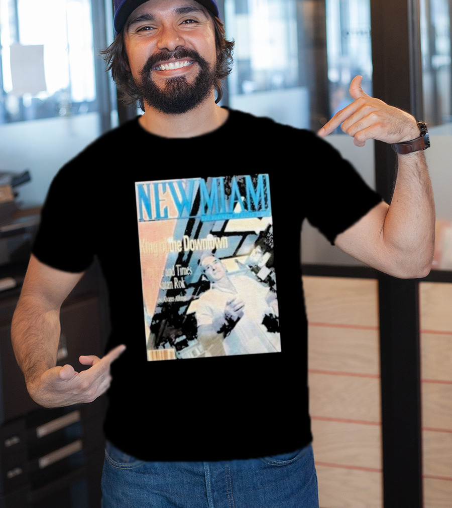 NEW MIAMI King Of The Downtown Life And Times Rok New York T-Shirt