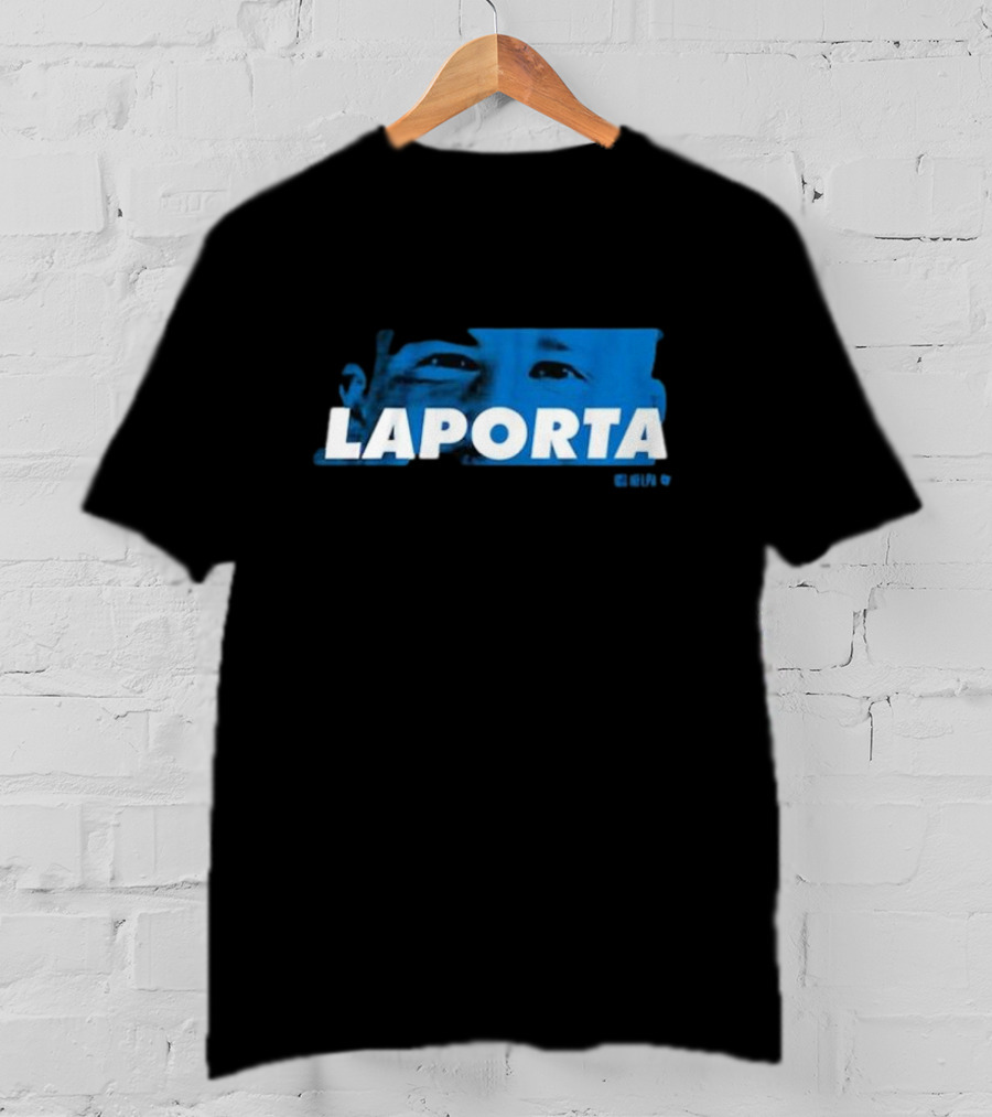 Laporta The Eyes Blue T-Shirt
