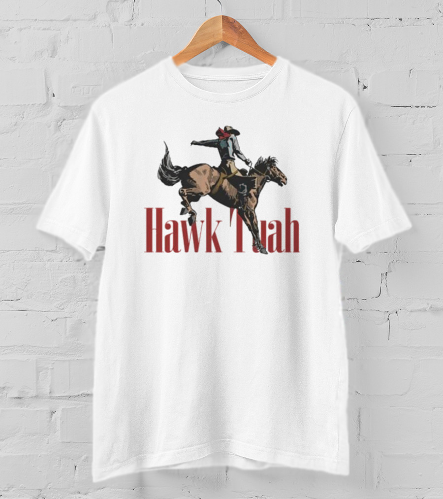 Southern Twang Hawk Tuah Horseback Rider Spit On That Thing T-Shirt