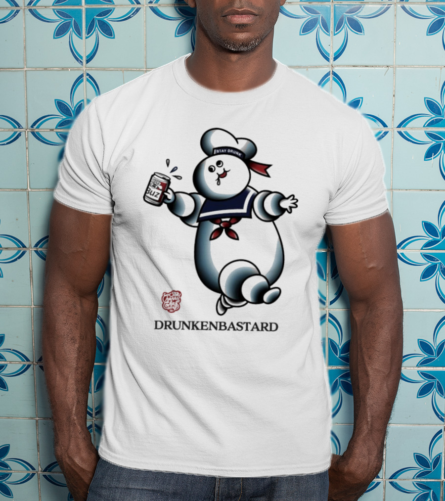 Stay Drunk Buz Drunkenbastard T-Shirt