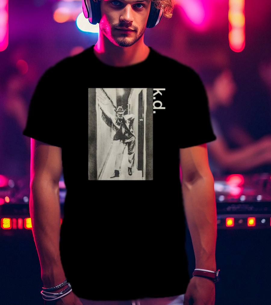 Kd Lang Country Nostalgic Vintage Cowboy Stance T-Shirt