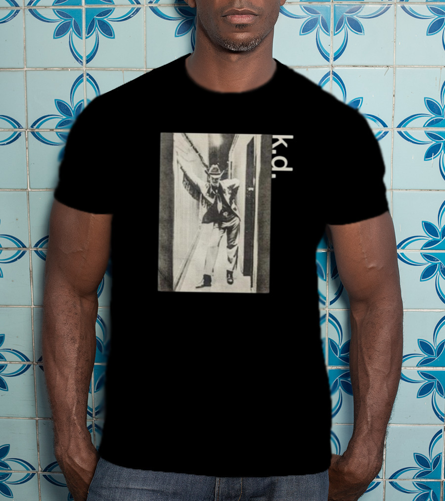 Kd Lang Country Nostalgic Vintage Cowboy Stance T-Shirt
