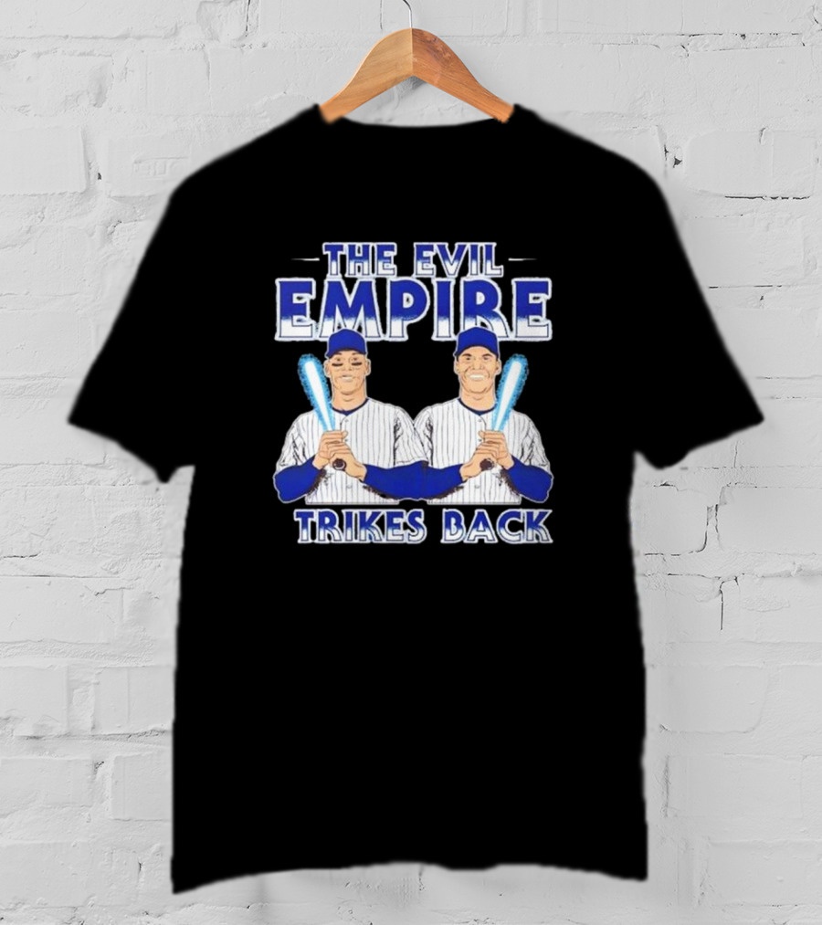 The Evil Empire Strikes Back Yankees Players With Glowing Bats T-Shirt