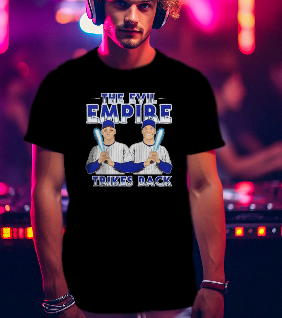 The Evil Empire Strikes Back Yankees Players With Glowing Bats T-Shirt