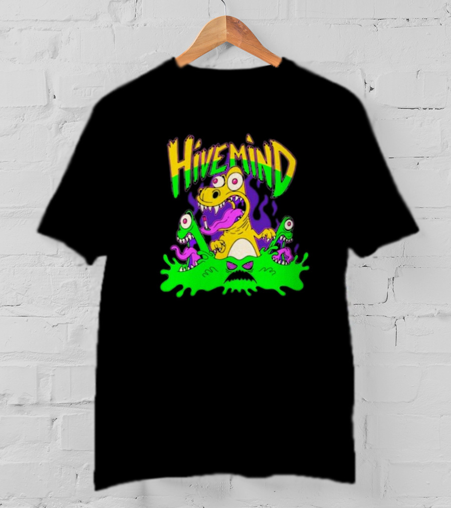 Hivemind Metalcore Dinosaur Monster New T-Shirt