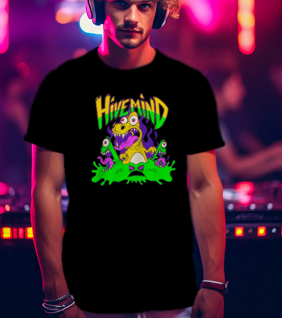 Hivemind Metalcore Dinosaur Monster New T-Shirt