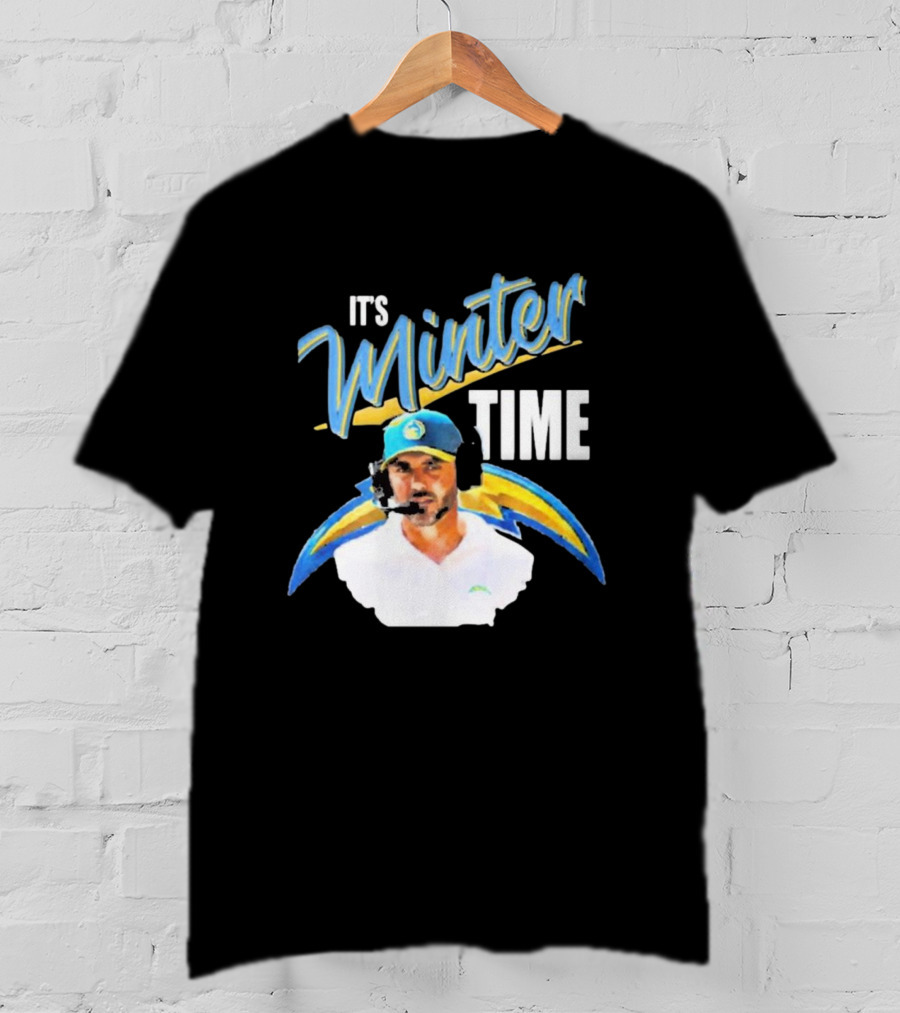 Los Angeles Chargers It's Minter Time T-Shirt
