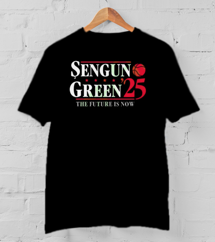 Sengun Green ’25 The Future Is Now Basketball Houston Rockets T-Shirt