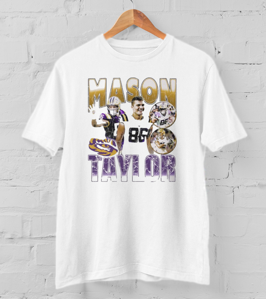 Mason Taylor LSU Tigers 89 Football 90s T-Shirt