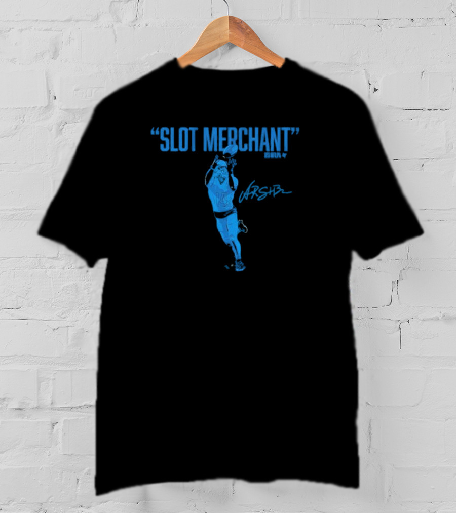 Slot Merchant Amon-Ra St. Brown Signature Catch T-Shirt