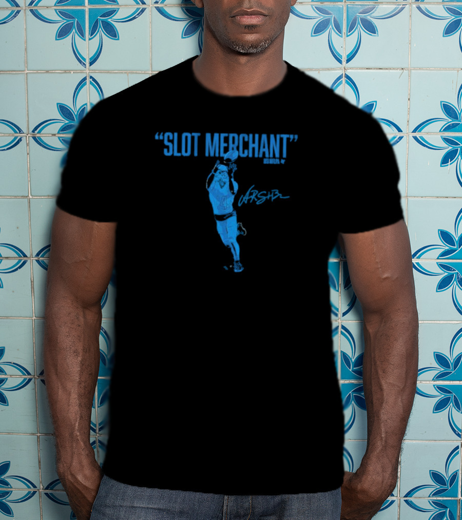 Slot Merchant Amon-Ra St. Brown Signature Catch T-Shirt