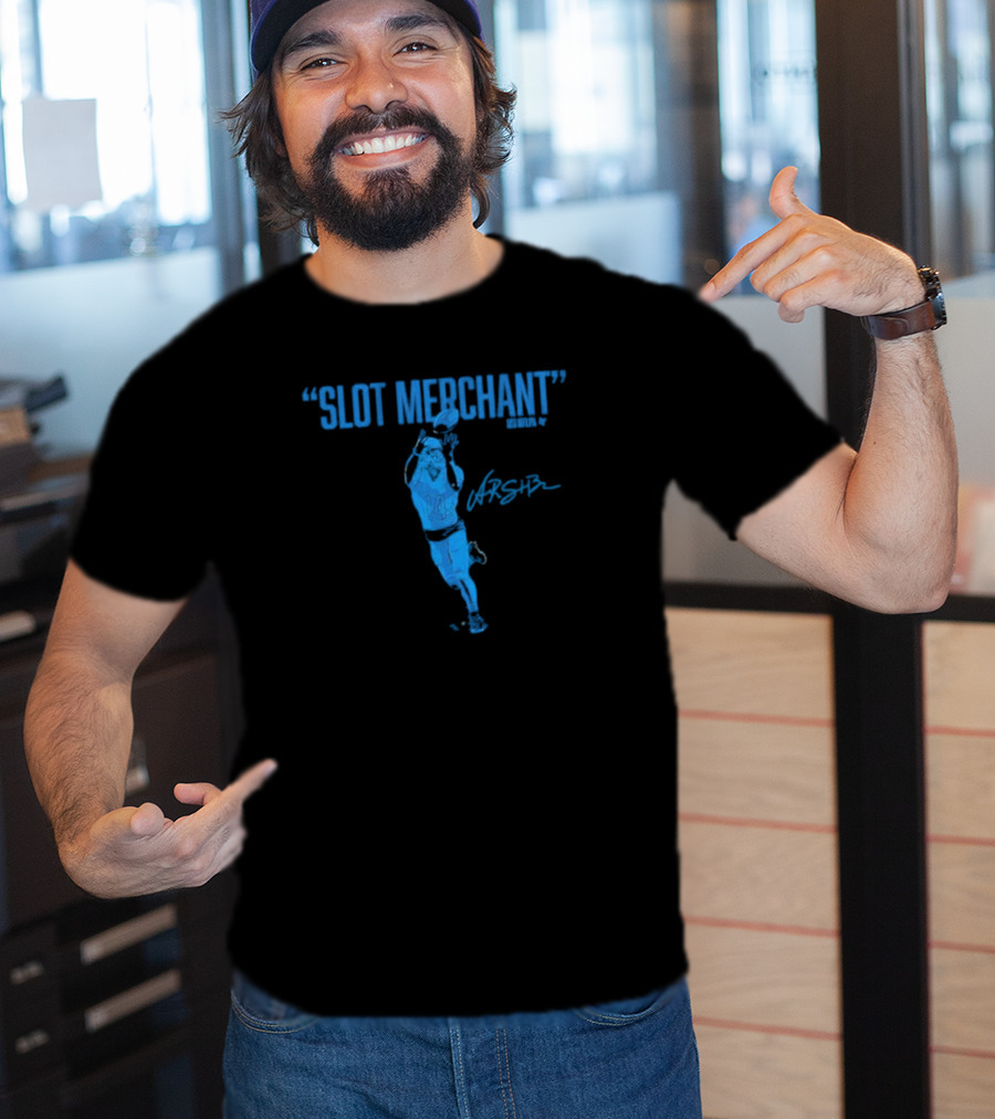 Slot Merchant Amon-Ra St. Brown Signature Catch T-Shirt