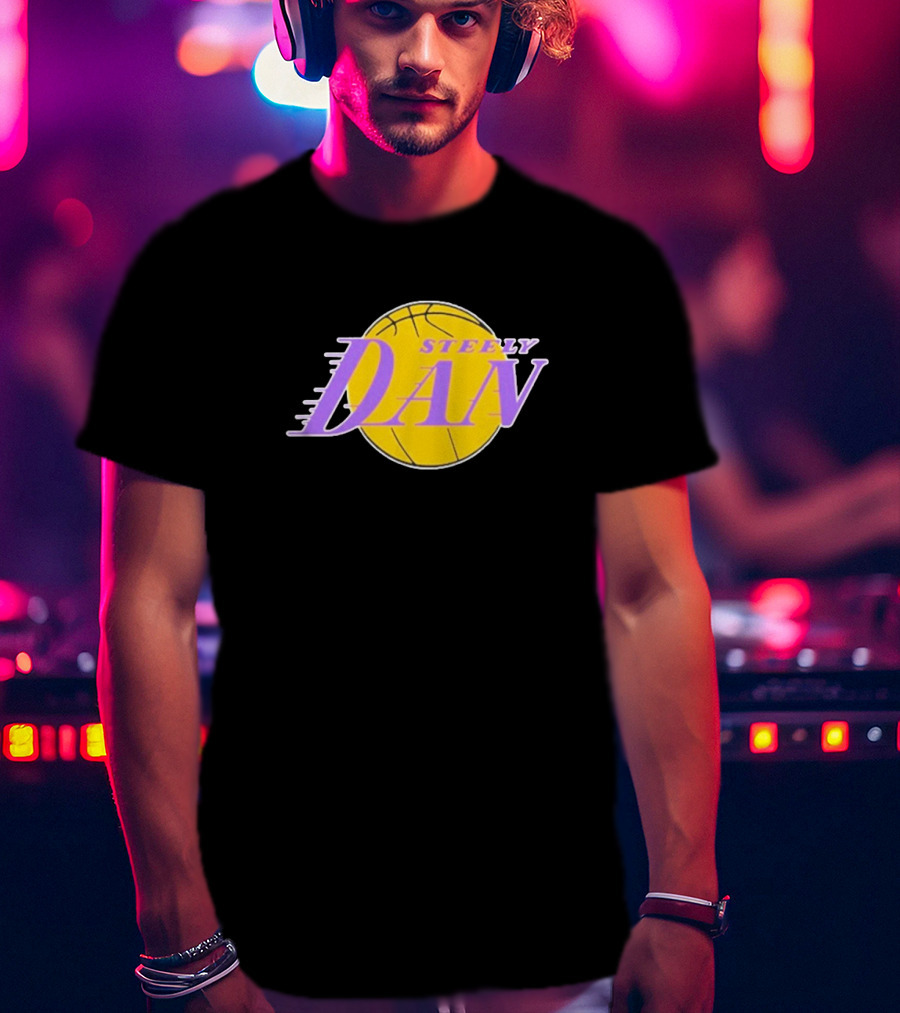 Steely Dan Lakers Basketball T-Shirt