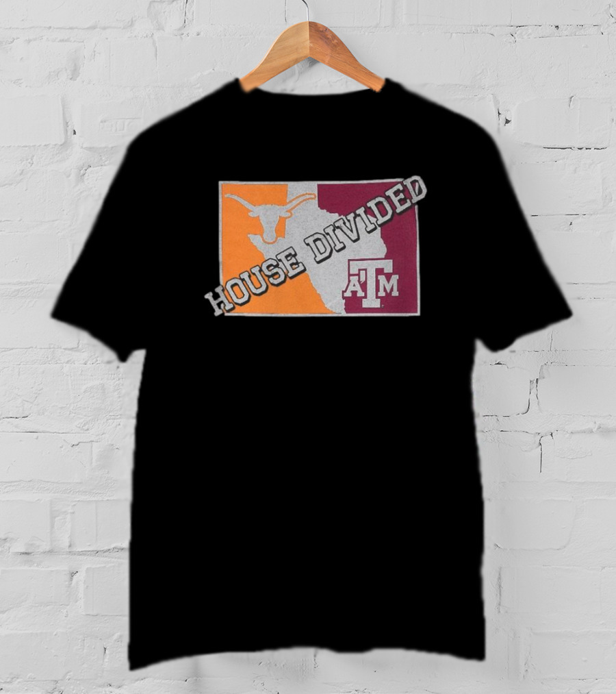 Texas A&M House Divided Longhorns T-Shirt