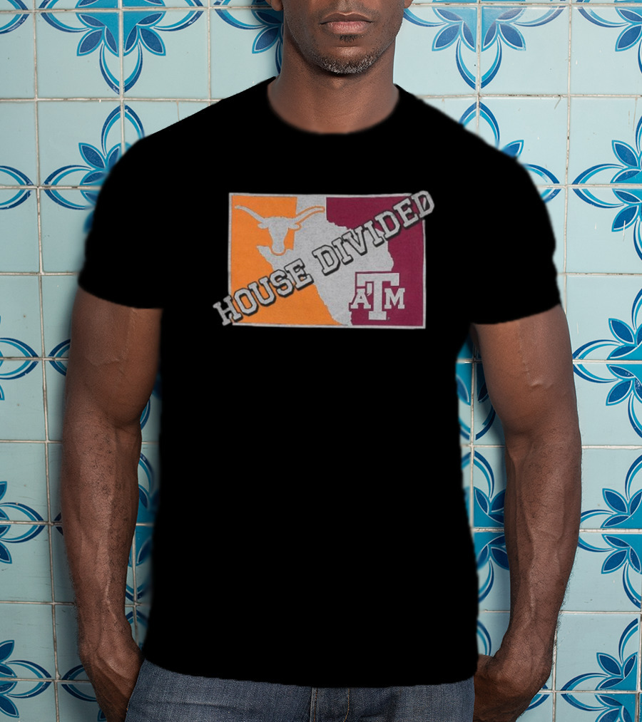 Texas A&M House Divided Longhorns T-Shirt