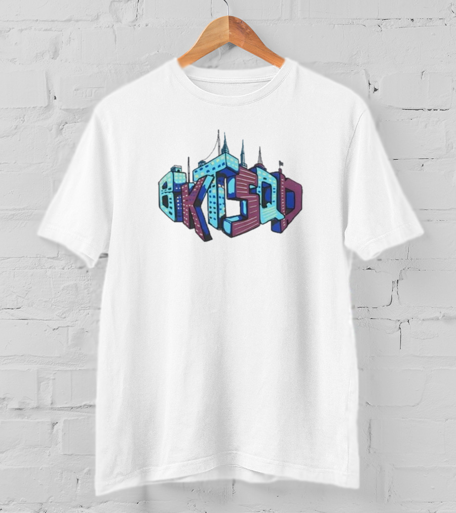 Bucketsquad BKTSQD Skyline Building Blocks T-Shirt