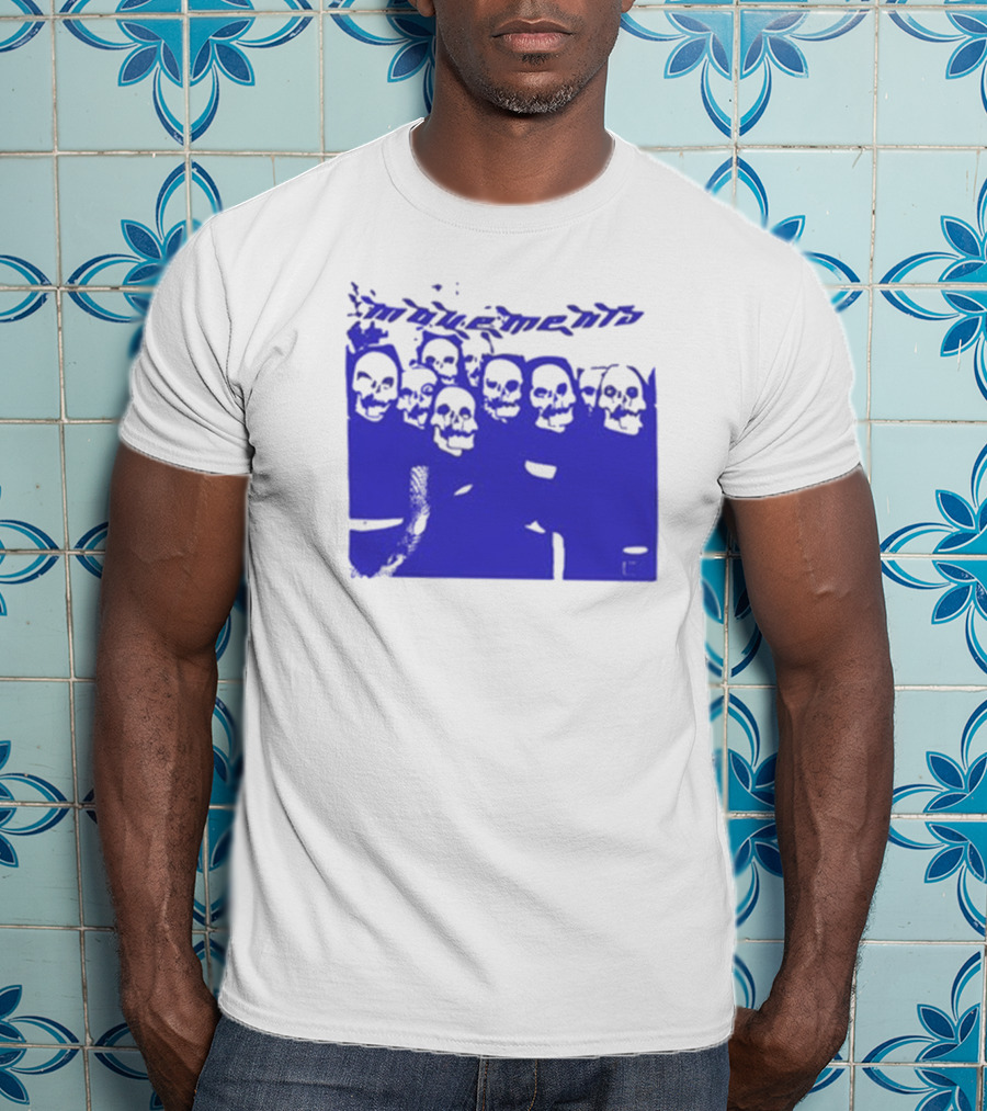 Movements Skeleton Mask Group Afraid To Die T-Shirt