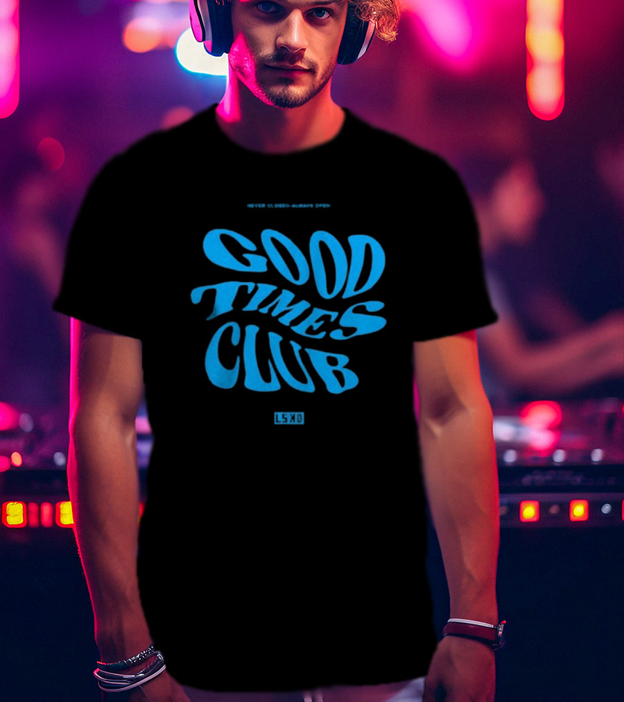 Oscar Piastri Never Closed Always Open Good Times Club LSKD T-Shirt