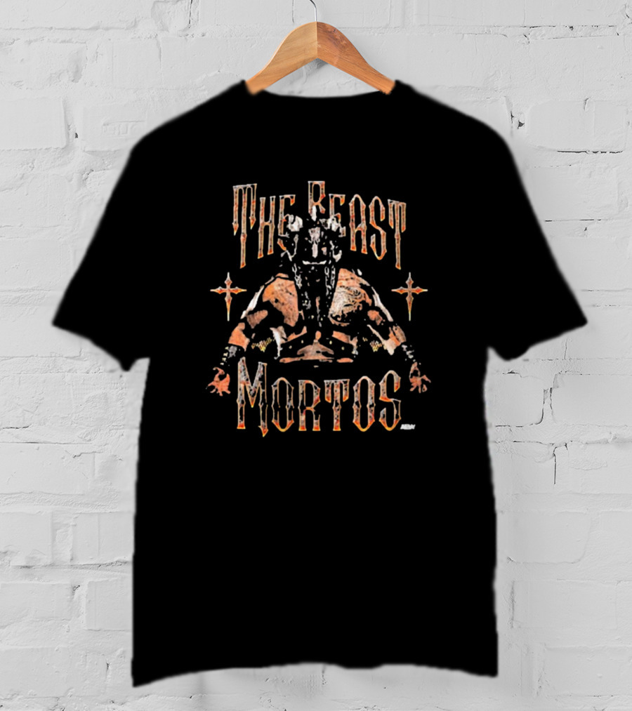 The Beast Mortos AEW Untamed Warrior T-Shirt