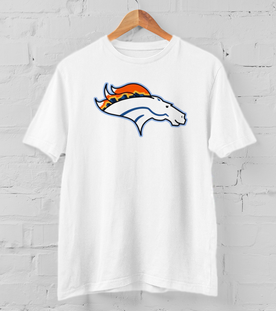 NFL NBA Broncos Nuggets Logo Mashup T-Shirt