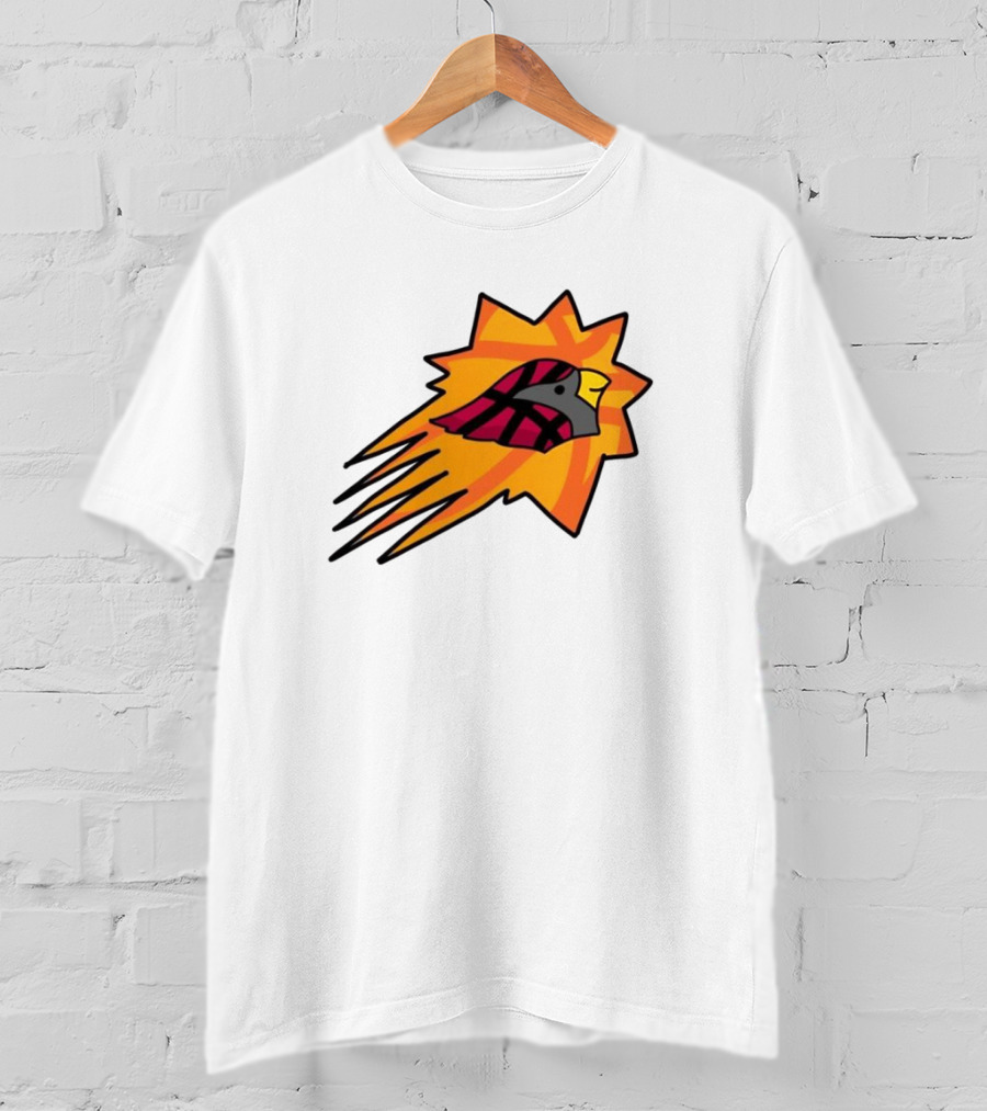 NFL NBA Cardinals Phoenix Suns Logo Mashup Combine T-Shirt