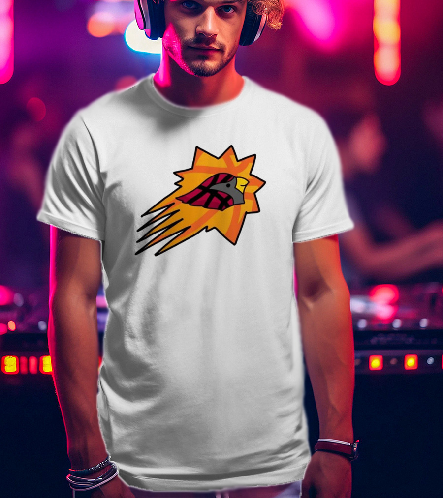 NFL NBA Cardinals Phoenix Suns Logo Mashup Combine T-Shirt