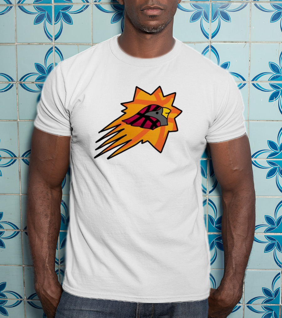 NFL NBA Cardinals Phoenix Suns Logo Mashup Combine T-Shirt