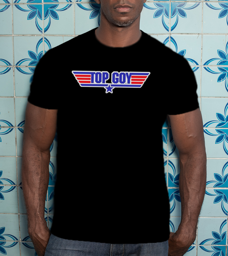 1984 Maverick Top Goy Wings Star Emblem Retro T-Shirt