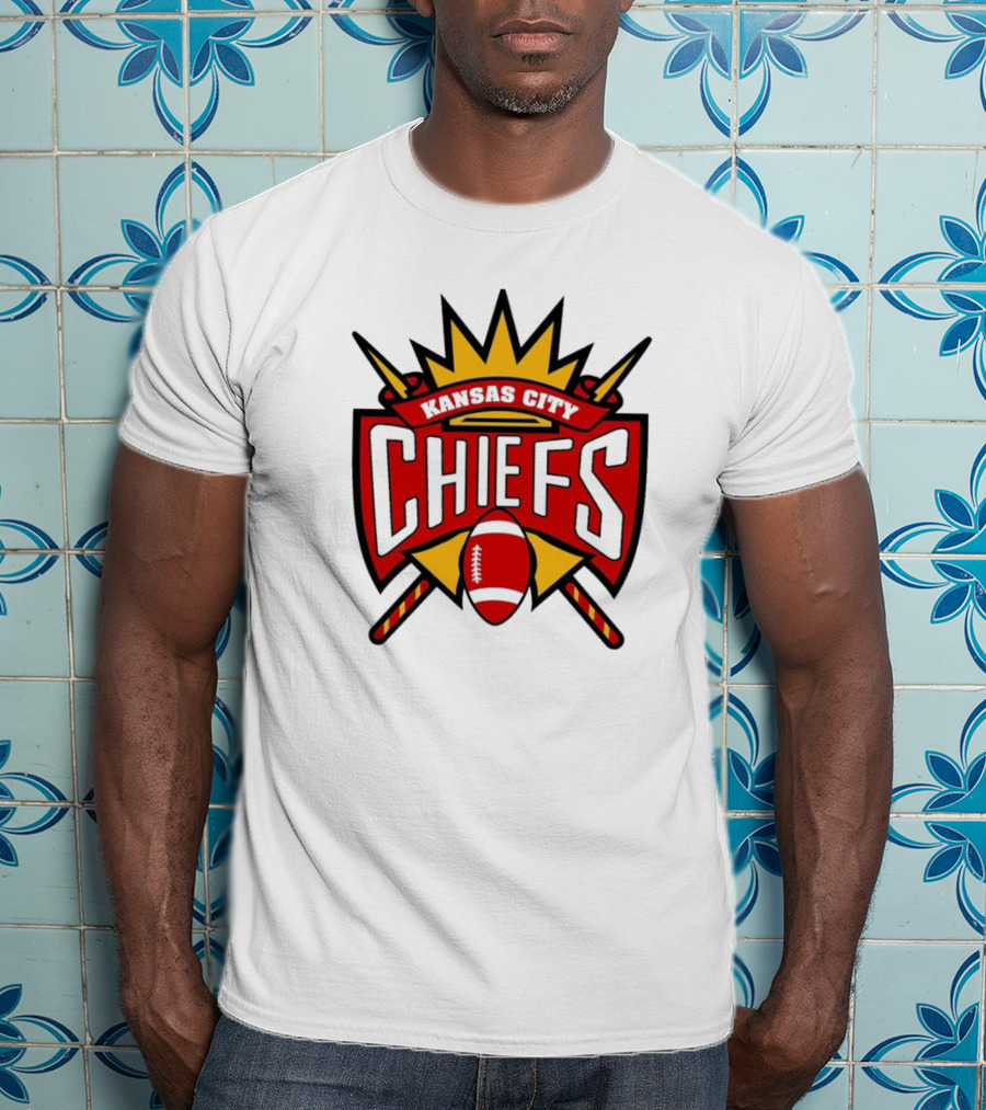 NFL NBA Kansas City Chiefs Sacramento Kings Mashup T-Shirt