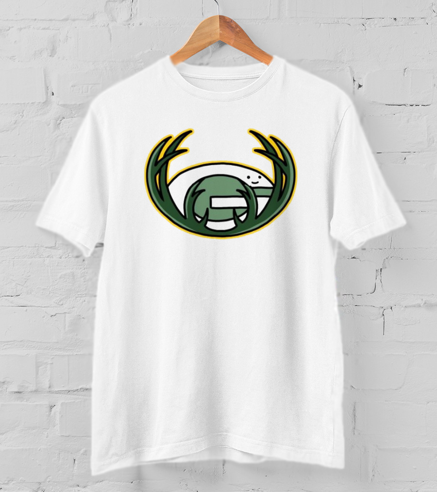 NFL Packers Brewers Logo Mashup Combine T-Shirt