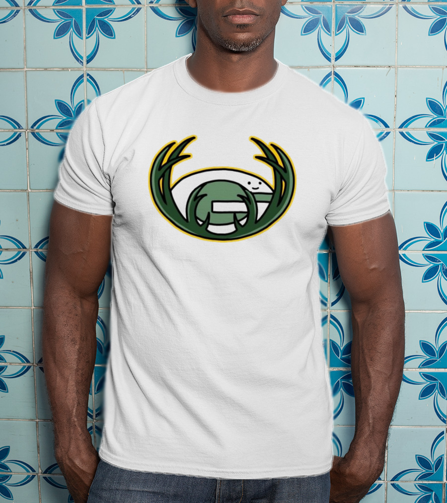 NFL Packers Brewers Logo Mashup Combine T-Shirt