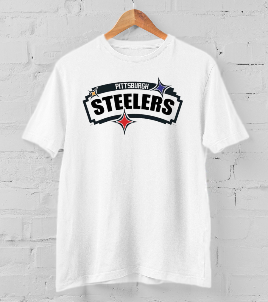Pittsburgh Steelers San Antonio Spurs Logo Crossover NFL NBA Collaboration T-Shirt