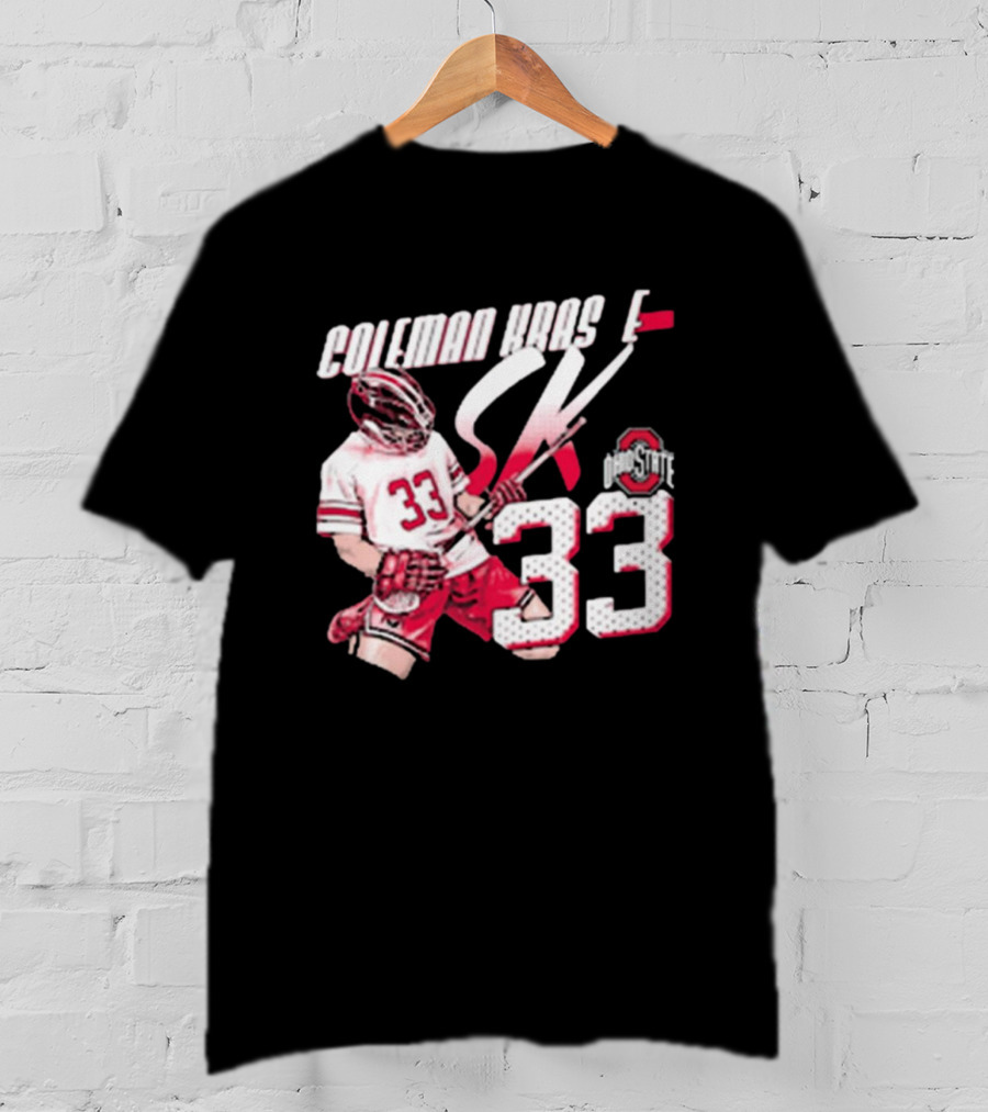 Coleman Kraske Ohio State #33 SKI T-Shirt