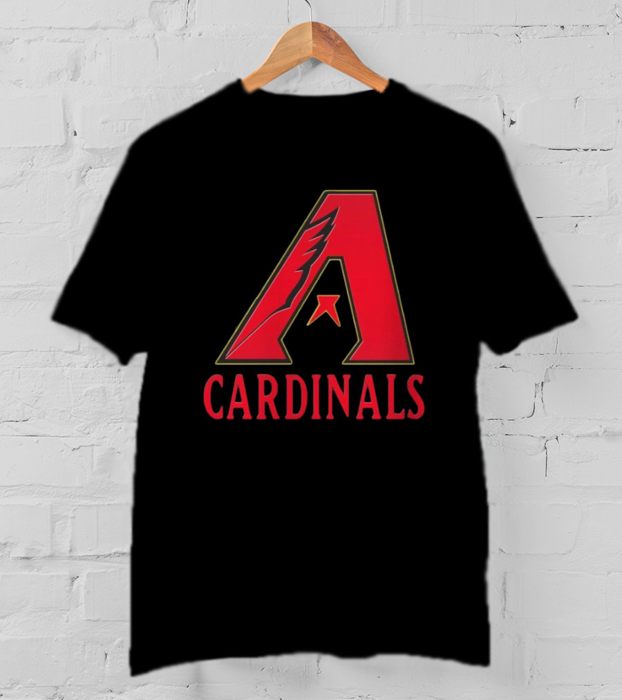 Arizona Cardinals Diamondbacks Mashup NFL MLB T-Shirt