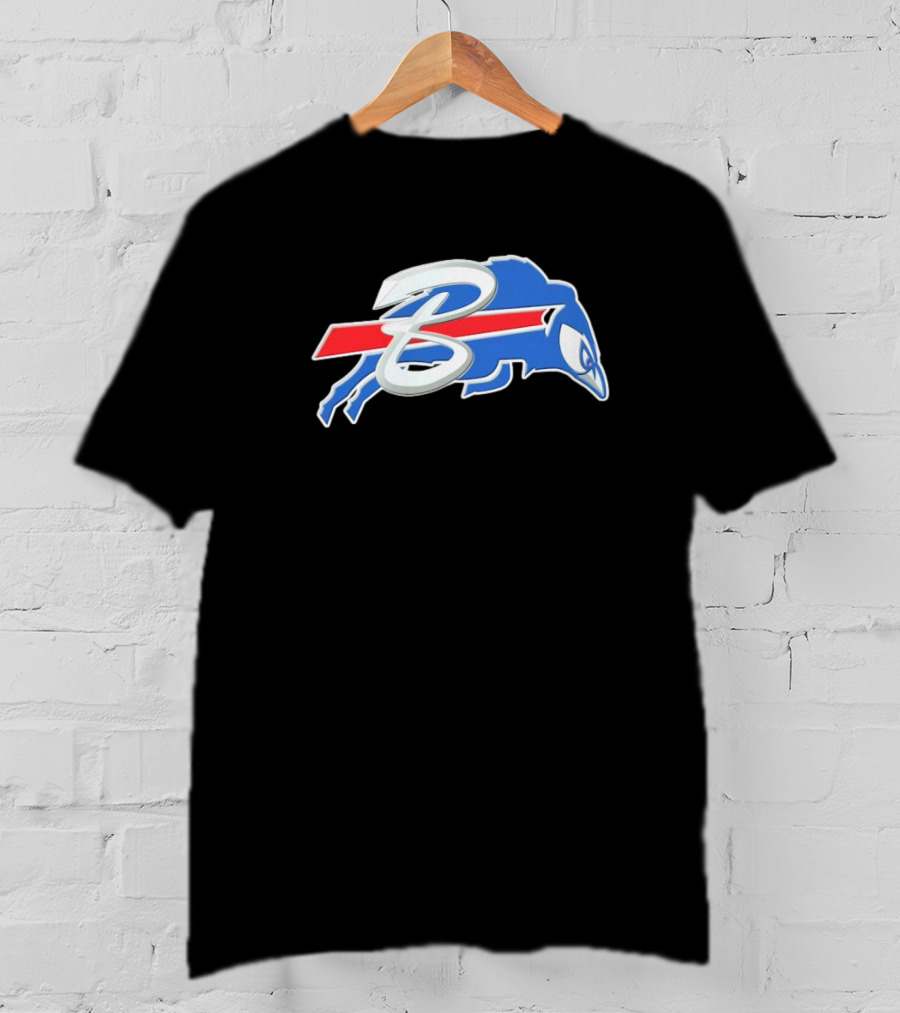 Buffalo Bills X Toronto Blue Jays Logo Mash NFL X MLB T-Shirt