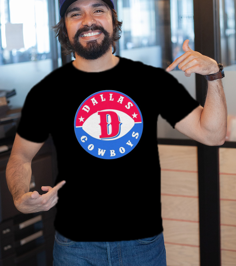 NFL X MLB Dallas Cowboys Texas Rangers Mashup T-Shirt