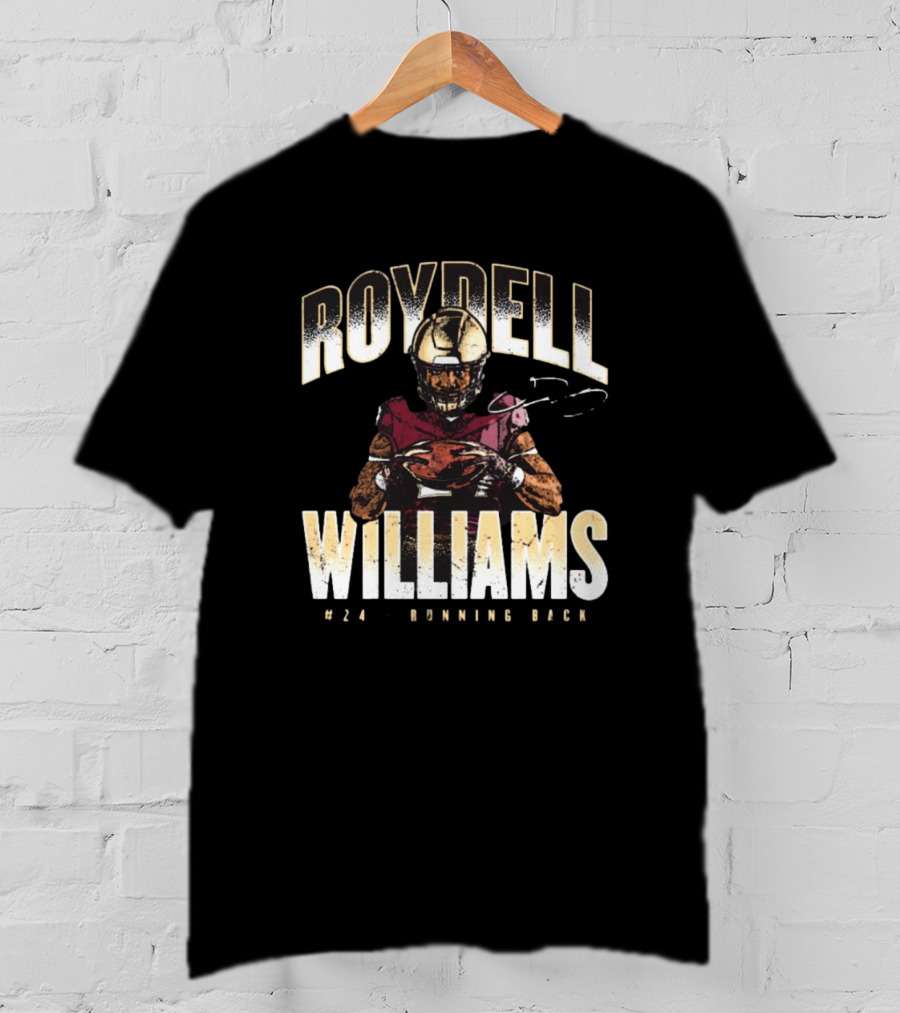 Roydell Williams #24 Running Back Vintage Football T-Shirt