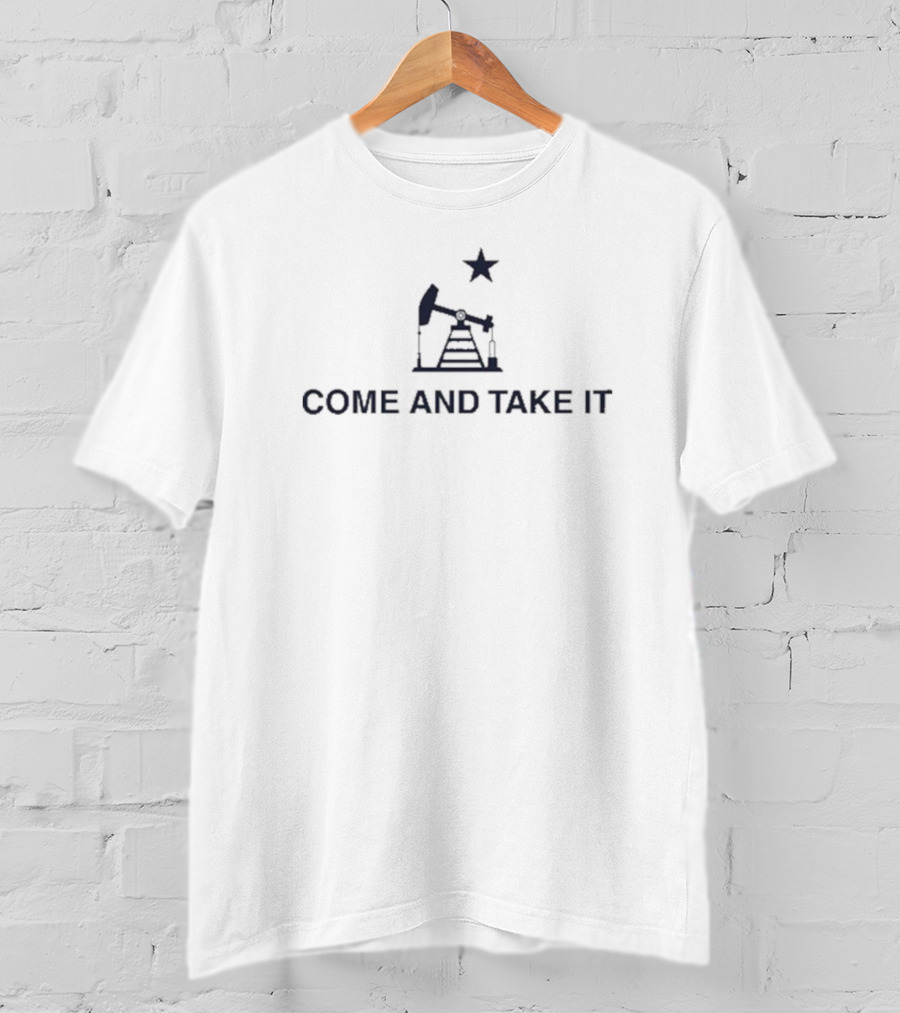 Jessica O’Donnell Oilfield Come And Take It Pumpjack Star T-Shirt