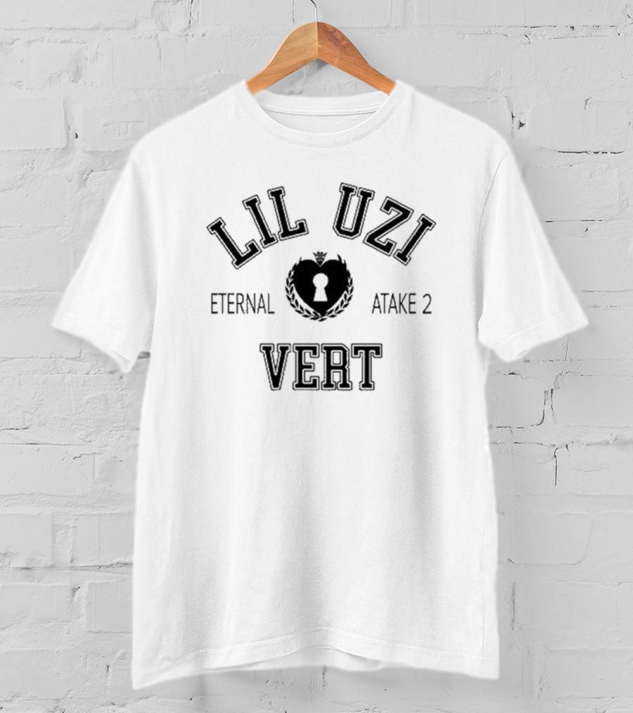 Lil Uzi Vert Eternal Atake 2 Heart Keyhole Laurel Crown T-Shirt