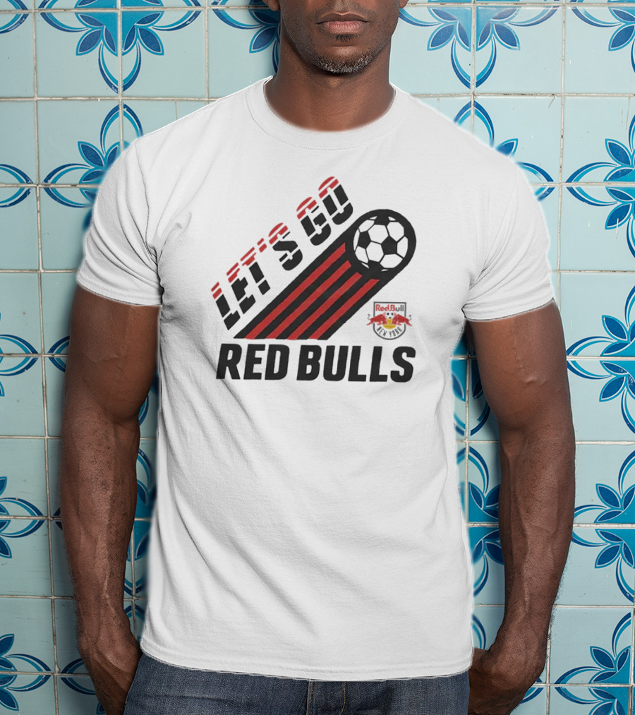 New York Red Bulls Let's Go Soccer Ball T-Shirt
