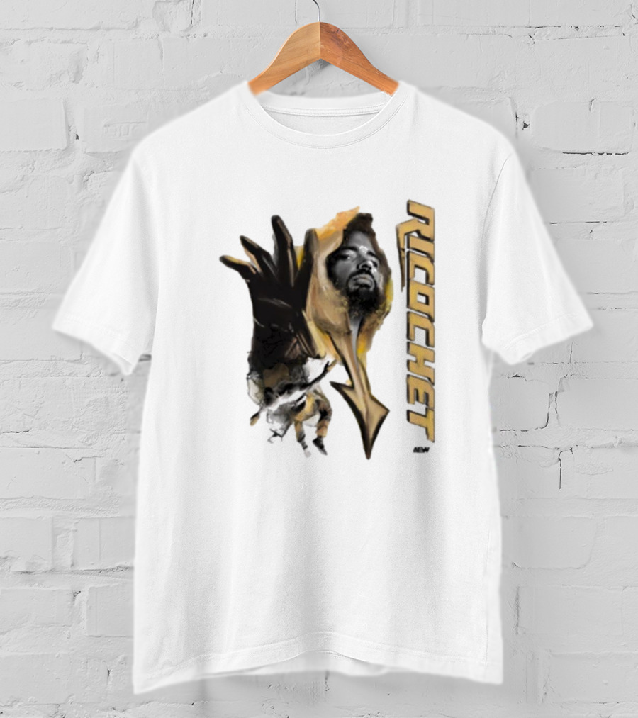Ricochet AEW Unstoppable Iconic Presence T-Shirt