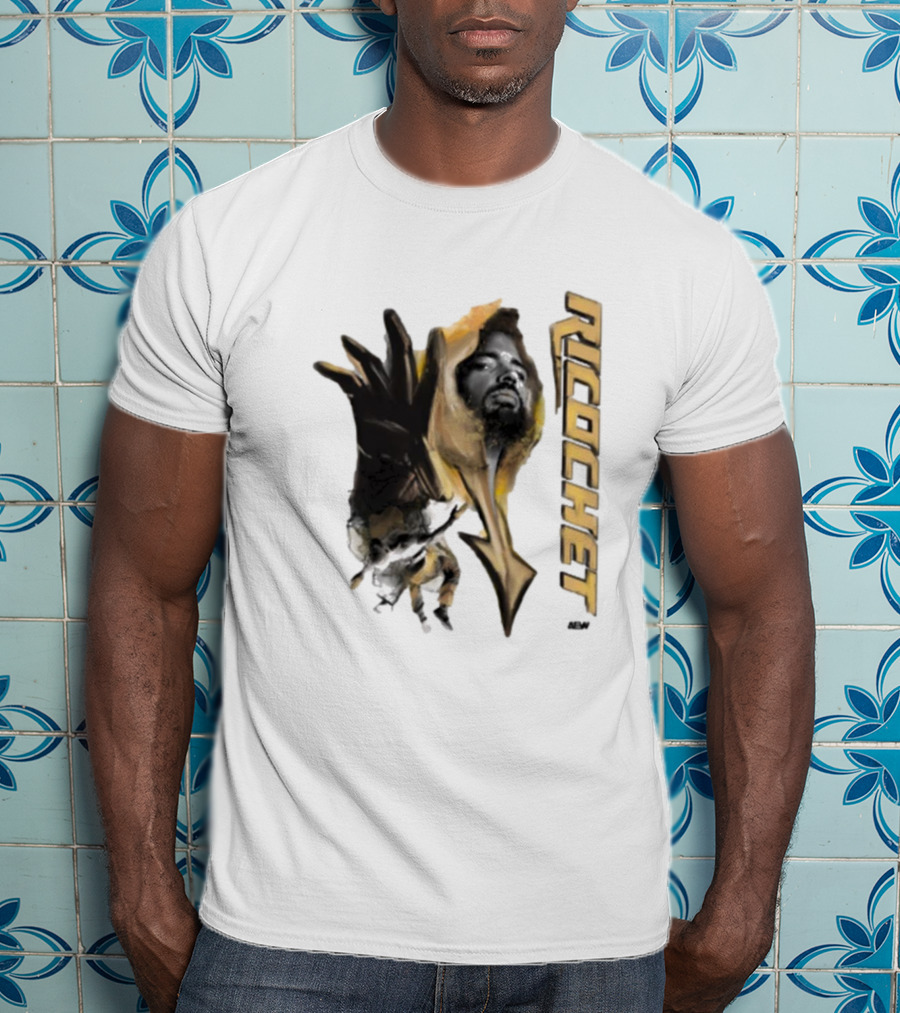 Ricochet AEW Unstoppable Iconic Presence T-Shirt