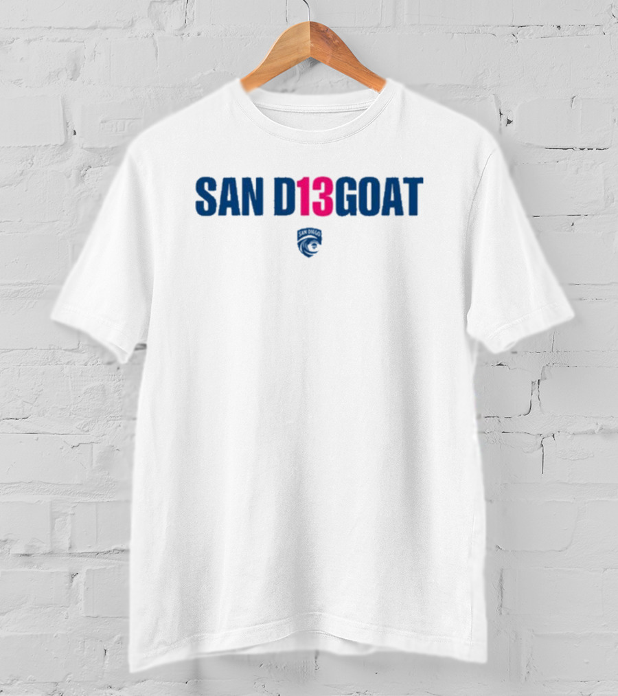 San D13goat San Diego Wave Crest T-Shirt