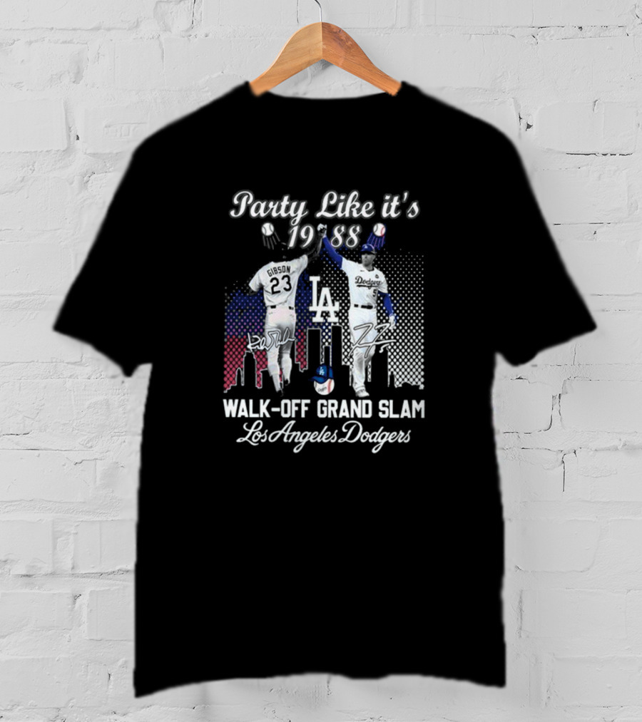 Party Like It's 1988 Walk-Off Grand Slam Los Angeles Dodgers T-Shirt