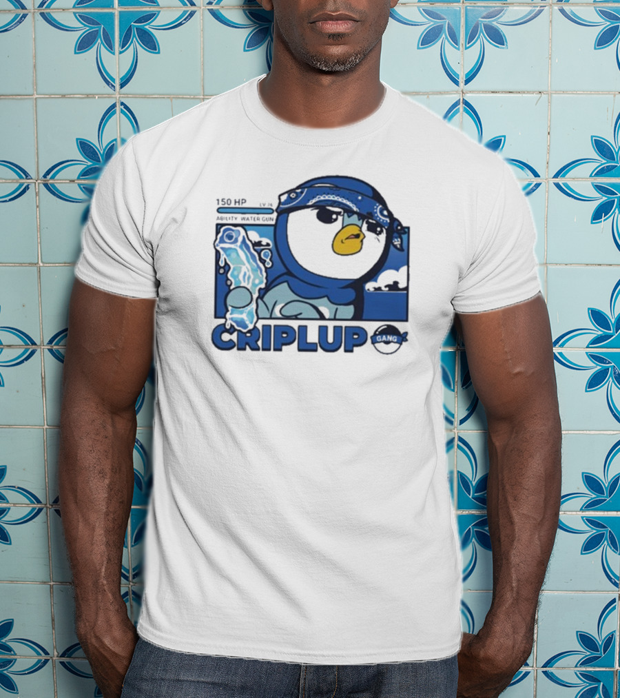 Impjcomics Criplup Gang Ability Water Gun Comic 150 HP T-Shirt