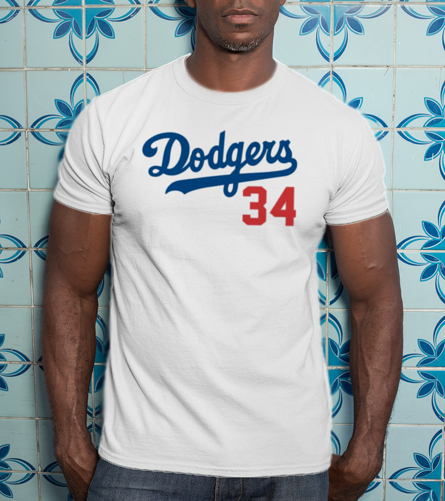 Dodgers 34 Los Angeles Jack Honoring El Toro Fernando Valenzuela T-Shirt