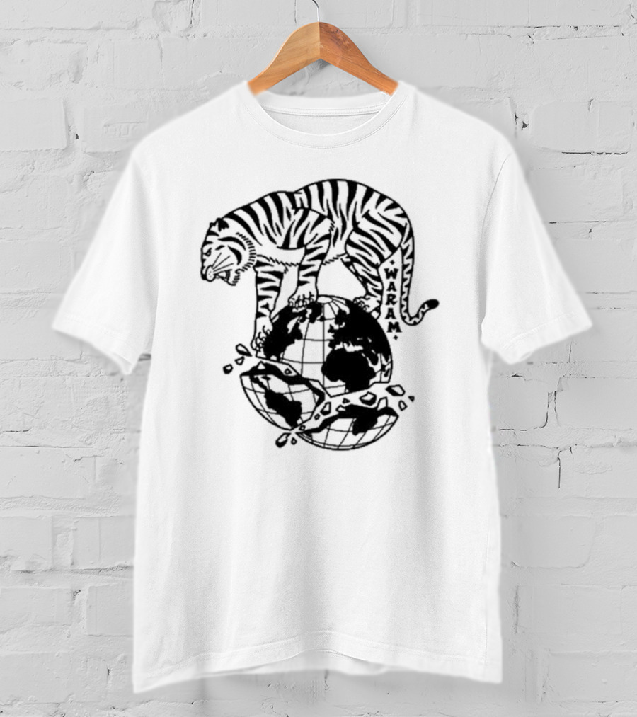 Dark Side Nature Tiger Waram Earth Splitting T-Shirt