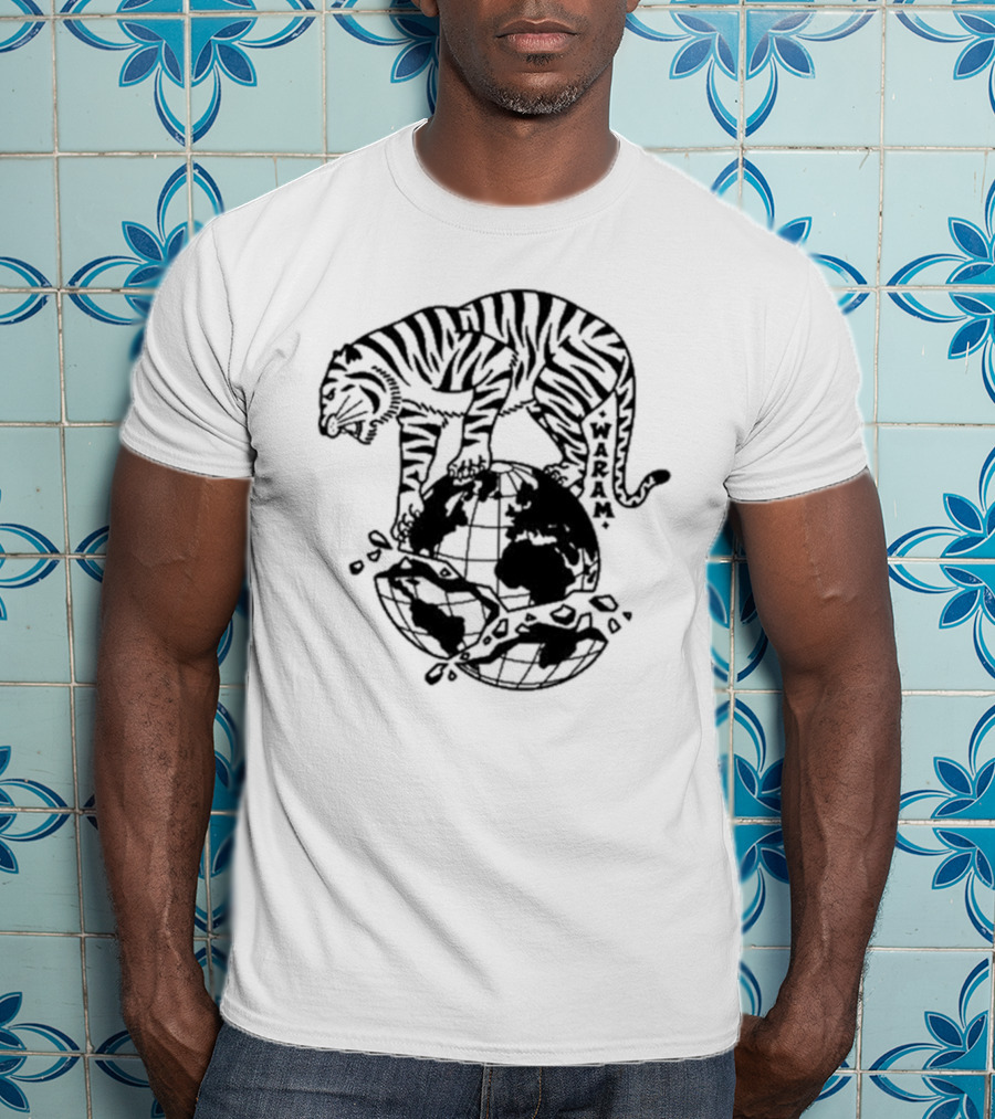 Dark Side Nature Tiger Waram Earth Splitting T-Shirt