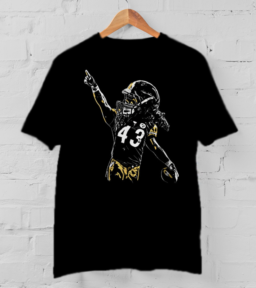 Big Time 43 Pittsburgh Steelers Player T-Shirt