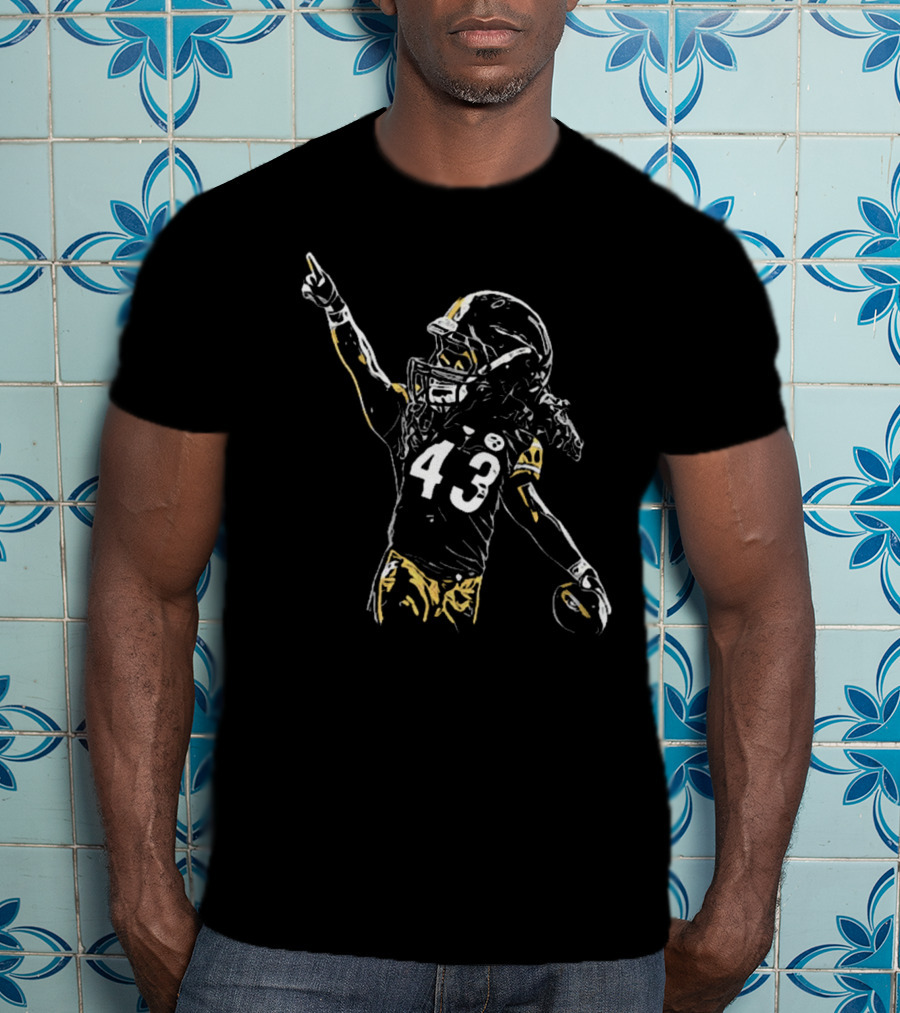 Big Time 43 Pittsburgh Steelers Player T-Shirt